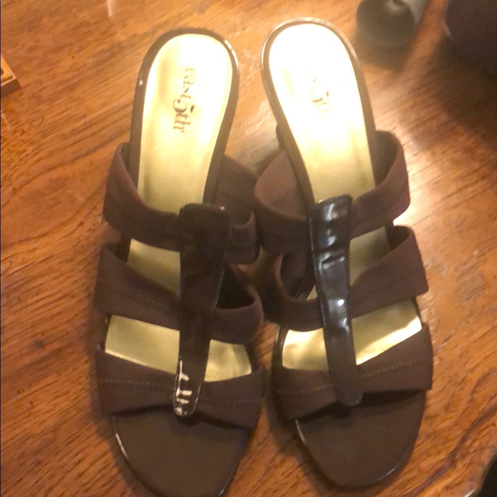 East 5th Brown Heels Classic Style